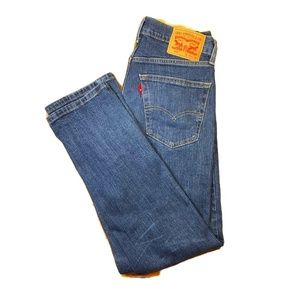 LEVIS 505 straight  leg relaxed fit jeans 30x32